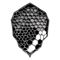 Honeycomb style tattoo tattoo design idea