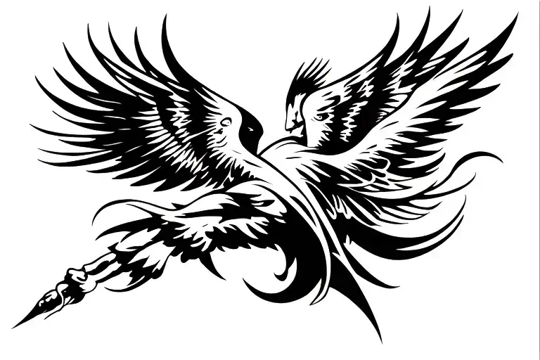 saint gabriel tattoo design idea