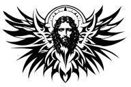 saint gabriel tattoo design idea