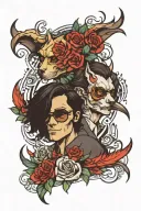 Jacky and hyde inspired tattoo design idea
