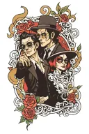 Jacky and hyde inspired tattoo design idea
