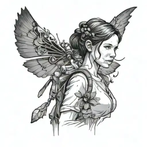 the last of us firefly tattoo design idea