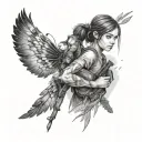 the last of us firefly tattoo design idea