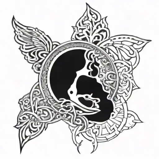 Atheist tattoo design idea