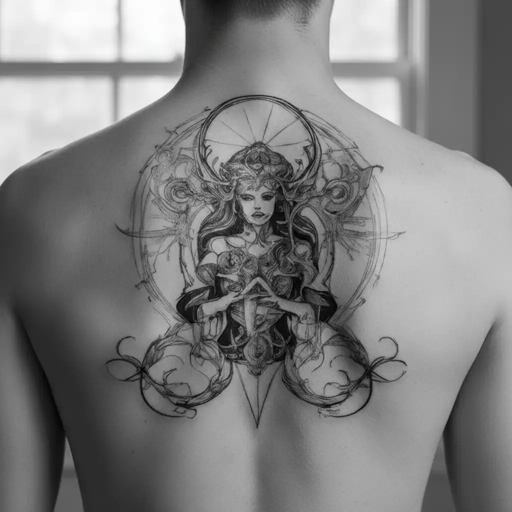 Hecate tattoo design idea