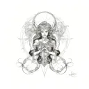 Hecate tattoo design idea