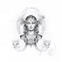 Hecate tattoo design idea