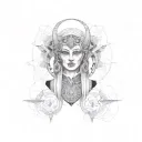 Hecate tattoo design idea