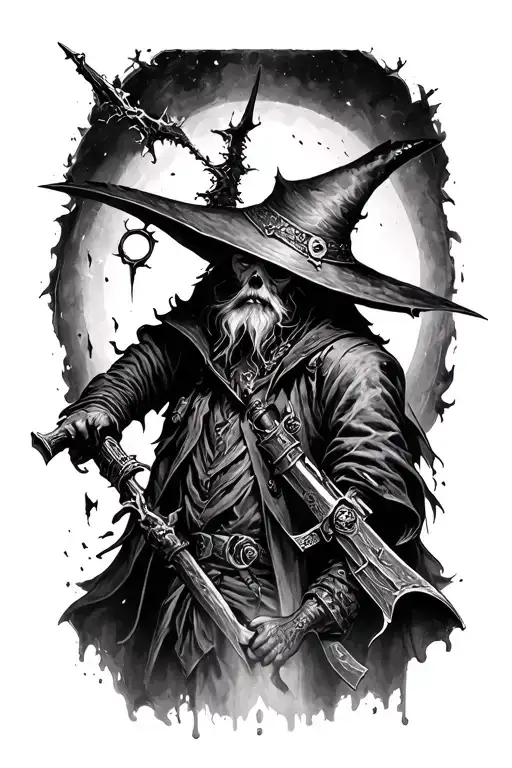 bloodborne hunters mark you've got tattoo design idea