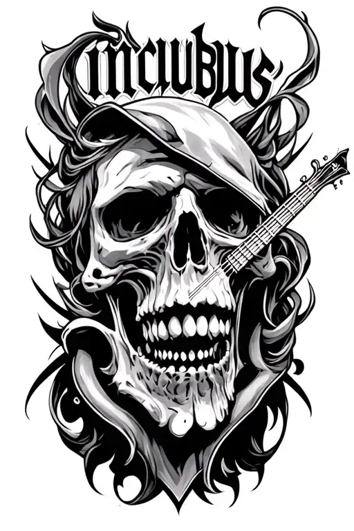 band incubus  tattoo design idea