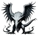 Cryptid tattoo design idea