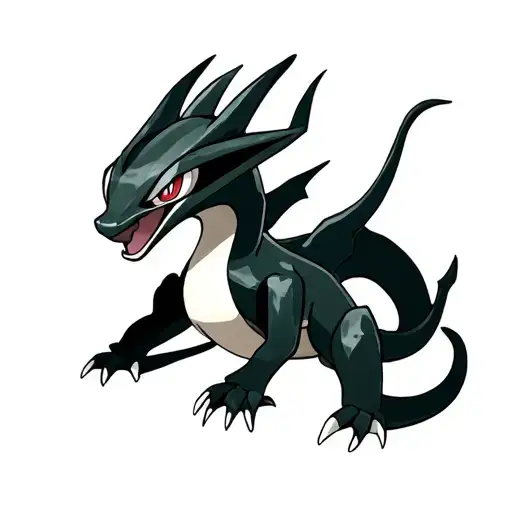 pokemon rayquaza tattoo design idea