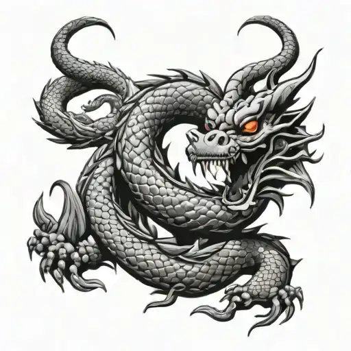 Shenron tattoo design idea