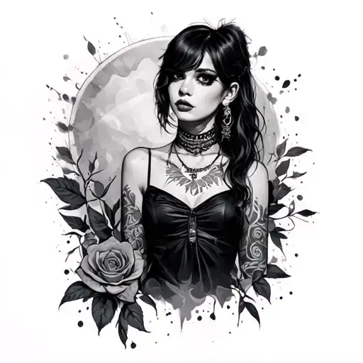 Femboy tattoo design idea