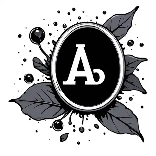 Blood type AB + tattoo design idea