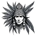 Inca tattoo design idea