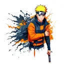 Naruto tattoo design idea