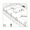 Let's look for fences, bunkers, even tunnelsAcross the void, across the field to which we have tramped tattoo design idea