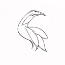 Lugia tattoo design idea