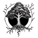 A Poison Tree tattoo design idea