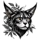 Woodwork tattoo design idea