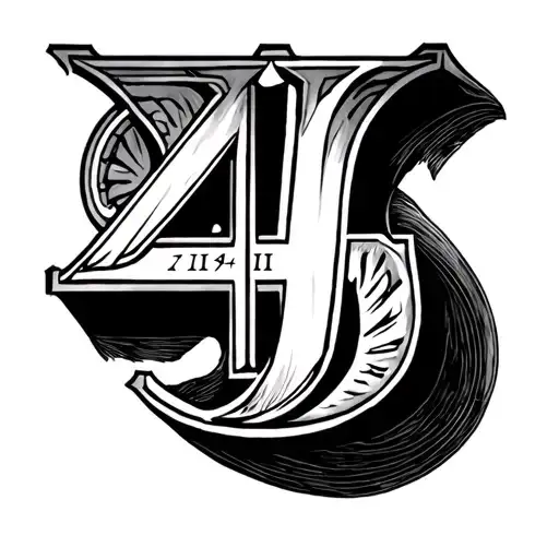 roman numeral picture 4 7 1984 tattoo design idea