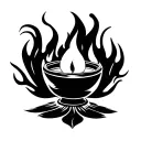 Deepak, flame, lamp, diya kitem, flame of a lamp, lamp flame, smoke or kajal of a lamp, Deepak dhadhara tattoo design idea