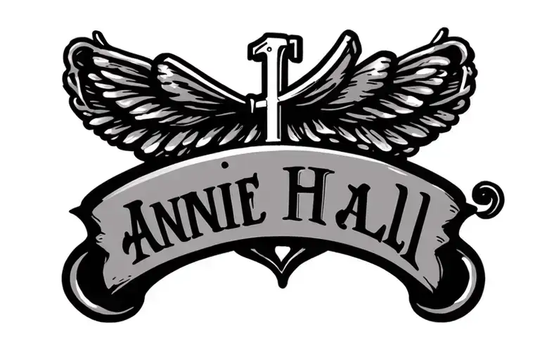 "Annie Hall" love antiques tattoo design idea