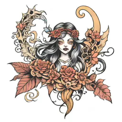 mystical soul sister tattoo tattoo design idea