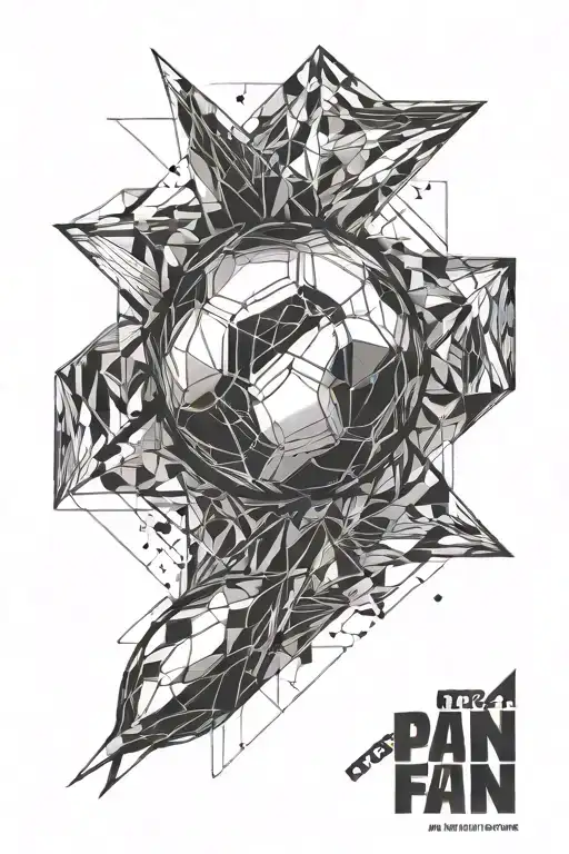 art, sport, music, trip, love, pain, death, passion, dreams, football tattoo design idea