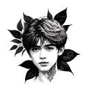 bts tattoo design idea