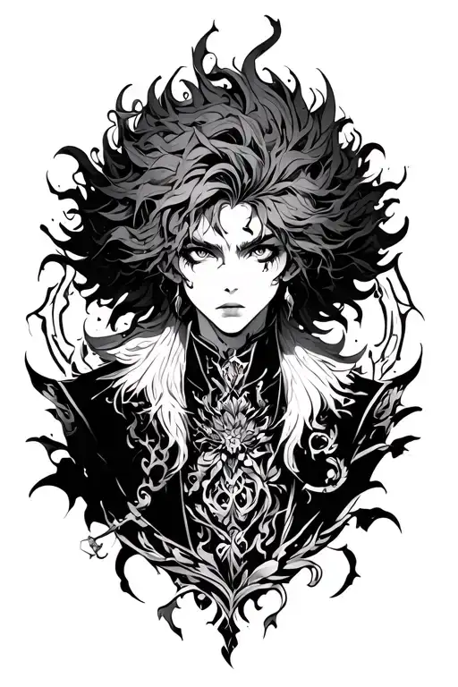 asta black clover tattoo design idea