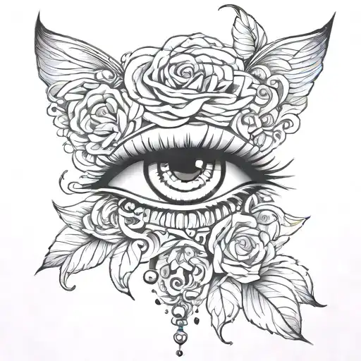 tattoo for around the pussy lips Then tattoo design idea