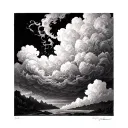 Filler Clouds and Smoke tattoo design idea