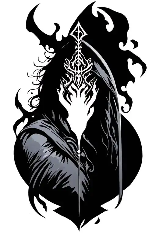 Shadowhunter strength tattoo design idea