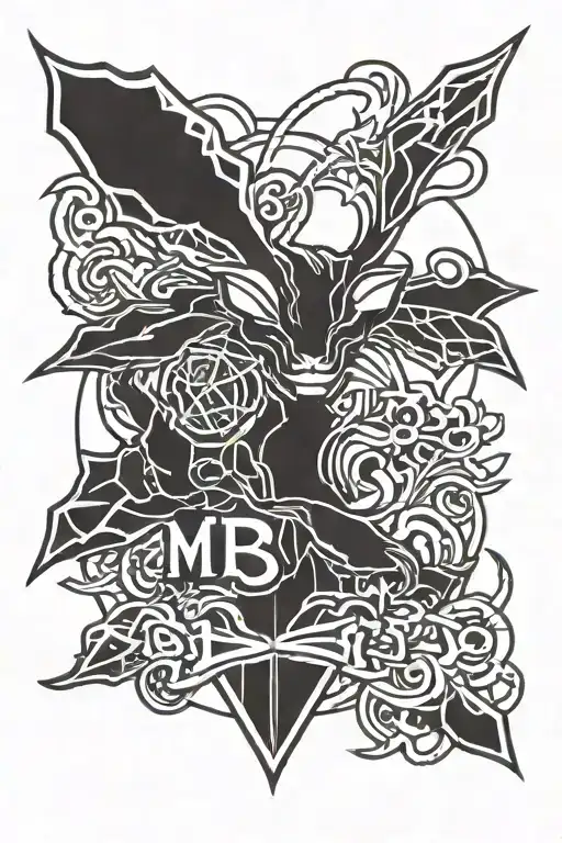 MrBeast Logo tattoo design idea