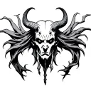 Lucifer tattoo design idea