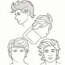 one direction band tattoo design idea