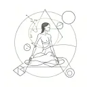 Paradoxical. Finding Balance. tattoo design idea