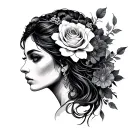 Tyche tattoo design idea