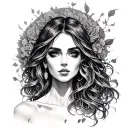 Tyche tattoo design idea