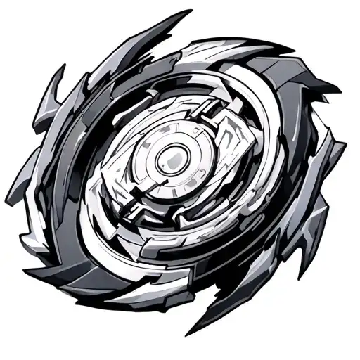 Beyblade tattoo design idea