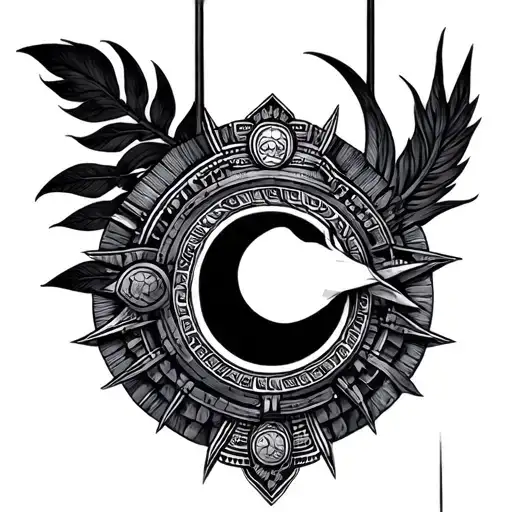 Sumerian tattoo design idea