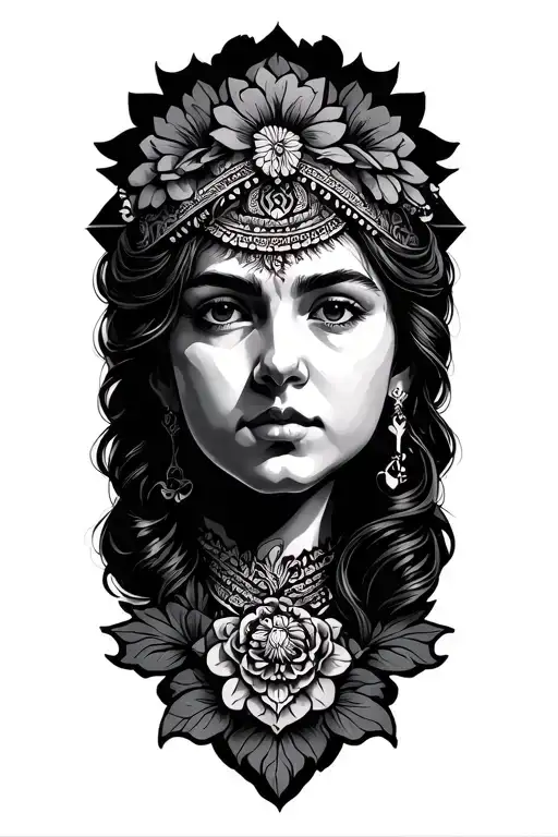 traditional lithuanian tattoo design idea