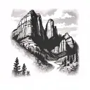 Zion National Park tattoo design idea