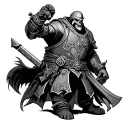 Warhammer tattoo design idea