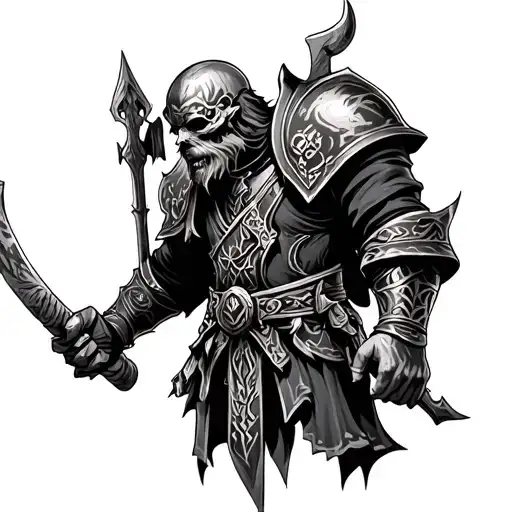 Warhammer tattoo design idea