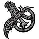 lithuanian "Vytis" tattoo design idea