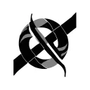 triangle circle infinity tattoo design idea