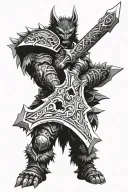 Monster Hunter Weapon Types tattoo design idea